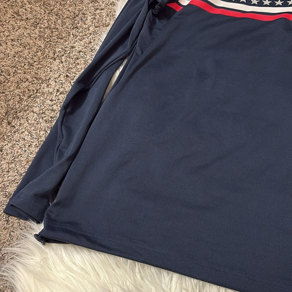 NWT Puma Men’s Independence 1/4 Zip Golf Navy Blue Long Sleeve Top Size L - Picture 2 of 14